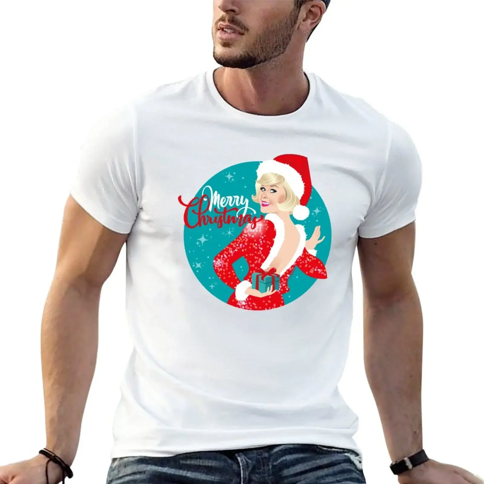 

Doris Christmas T-Shirt for a boy cute tops customizeds mens graphic t-shirts pack