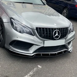 Front Bumper Lip Spoiler Splitter Diffuser For Mercedes W212 C207 E500 E400 E350 E300 Coupe AMG-Line 2013-2016 Lci Bodykits