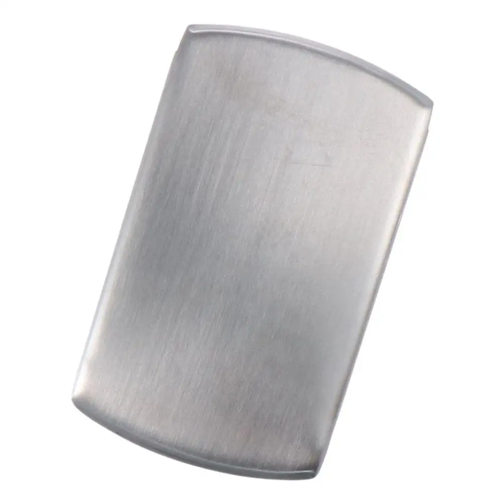 Stainless Steel Business Card Holder Carrier Silver Professional Name Card Holder Slim Pocket Card Holders Men or Women