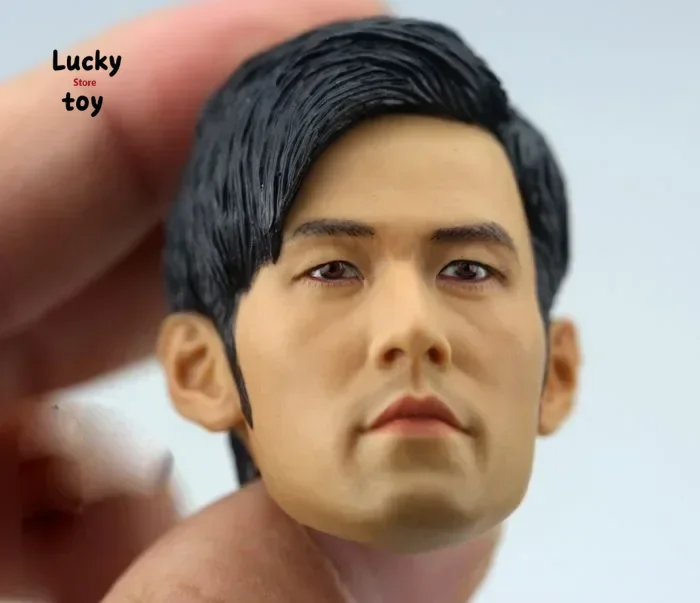 Jay Chou Head Sculpt 1/6 Scale Asian Heavenly Kings Head Carving Model for 12in Phicen Tbleague Action Figure Toy