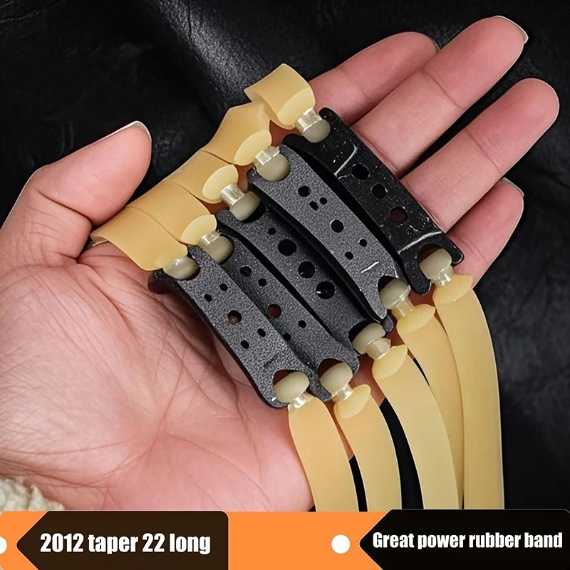 4Pcs High Quality Shooting Rubber Bands Set for Slingshot 1/1.2/1.2/2mm Thickness Outdoor Hunting Accessories