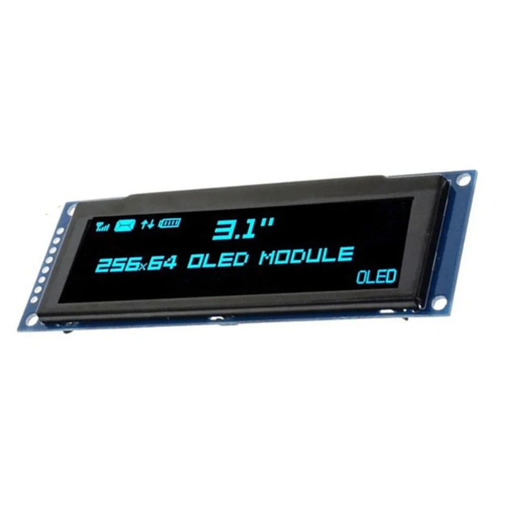 3.12 Inch For OLED LCD Display 256x64 SSD1322 16 Pin Parallel For SPI For For Arduino Electronic Projects