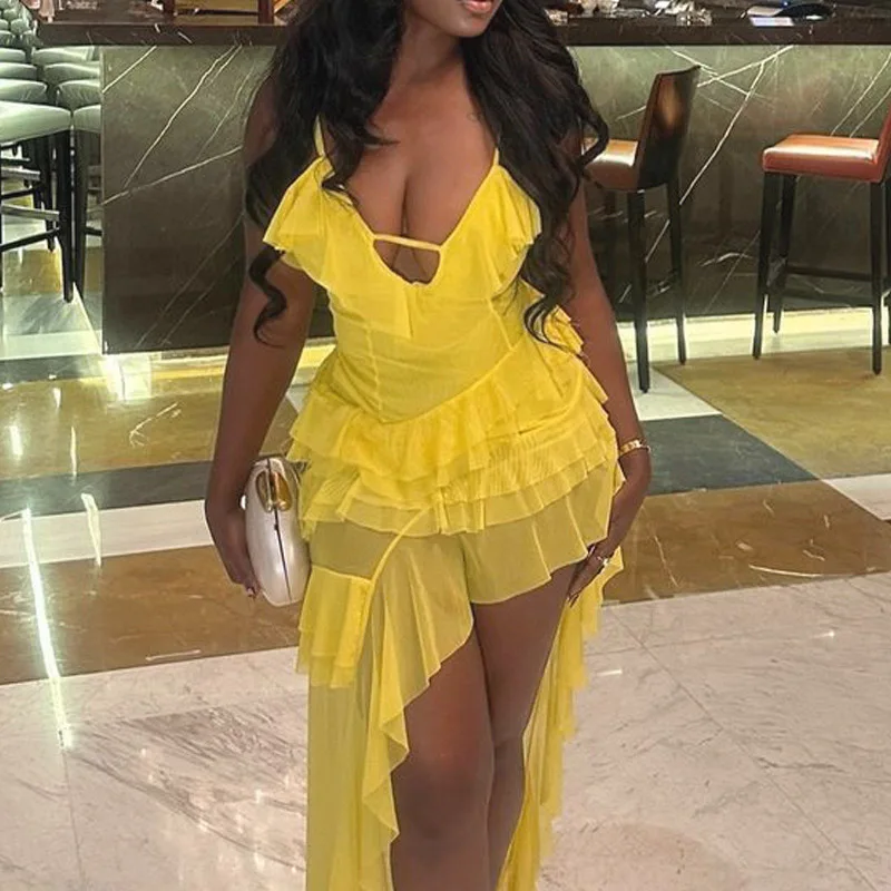 

Gown Dress Women Mini Dresses Sling Sexy Party Evening Vestidos Streetwear Elegant Y2k Party Bodycon Slim Fit Club Night 2025