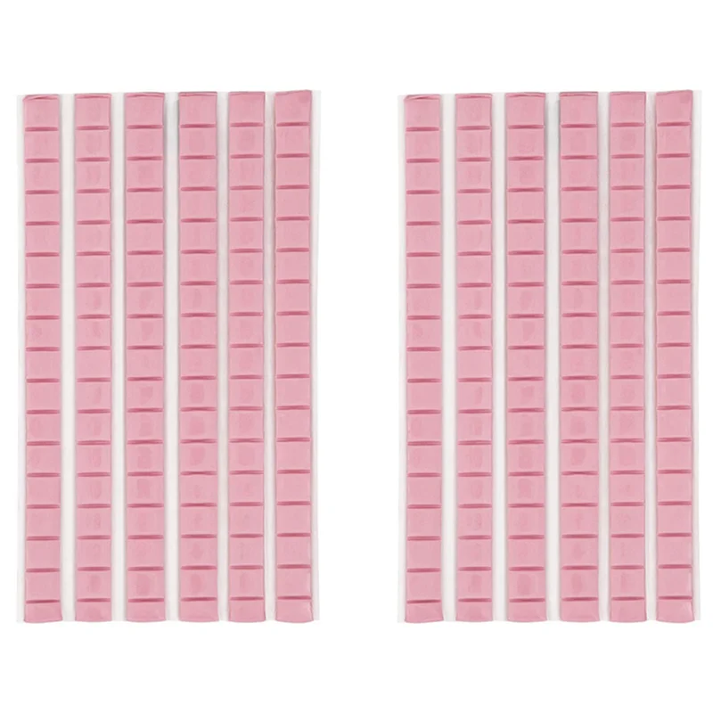 AA20-192 PCS Adhesive Poster Tacky Putty Sticky Non-Toxic Mounting Putty Reusable & Removable Wall Safe Tack Putty (Pink)