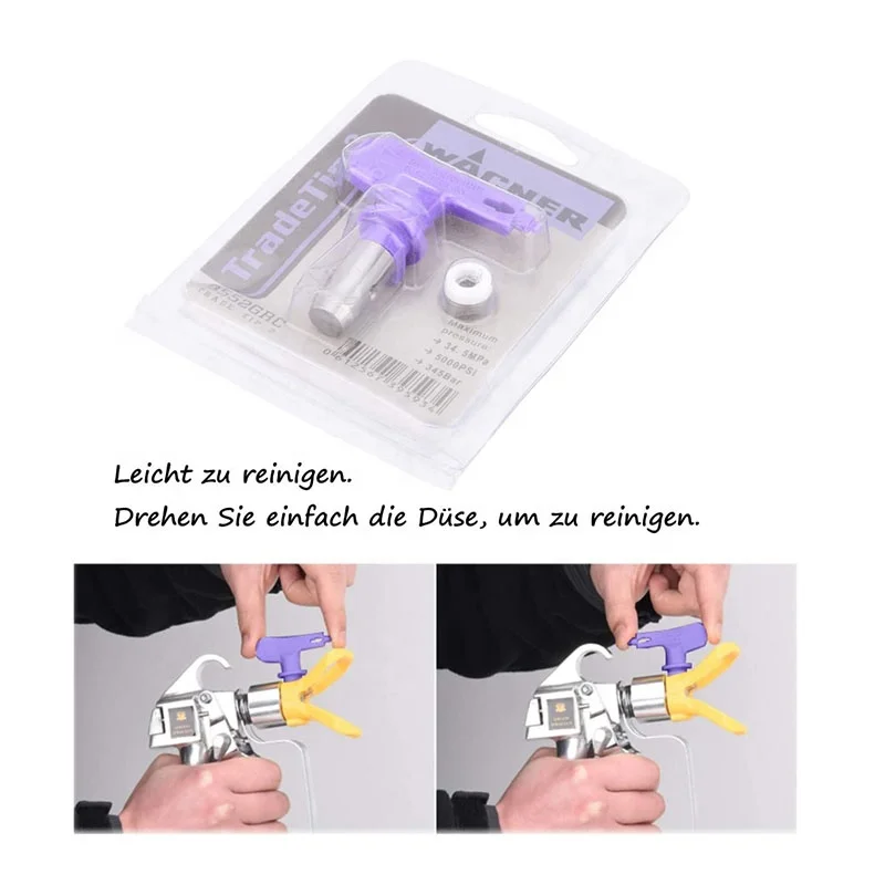 หัวฉีดพ่นสีแบบไม่ใช้ละออง7/8หัวฉีด1ชิ้น