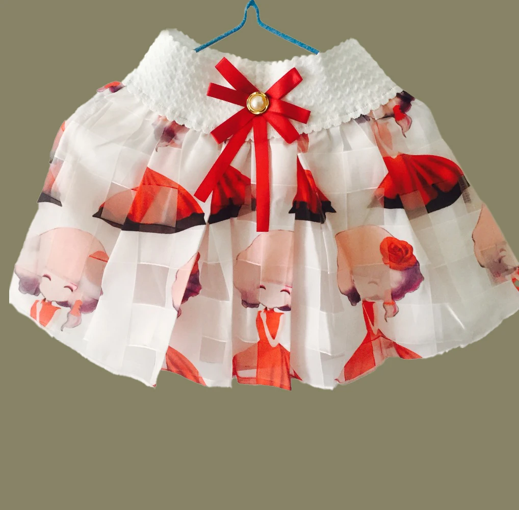 New Summer Baby girls chiffon skirt 2 color cake tutu girls skirts ballet skirt fantasia