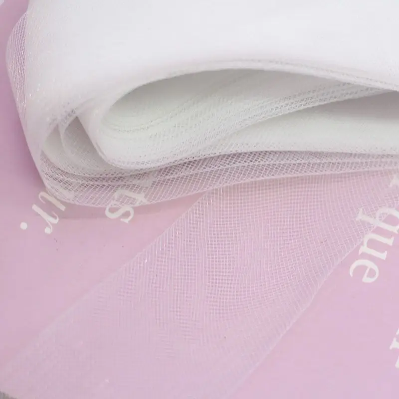Weiche Polyester-Mesh-Band, glattes Crinolina-Flachband mit Crinolina-Stoff für Hüte/Bastelarbeiten/Kleidungszubehör – Detail 16