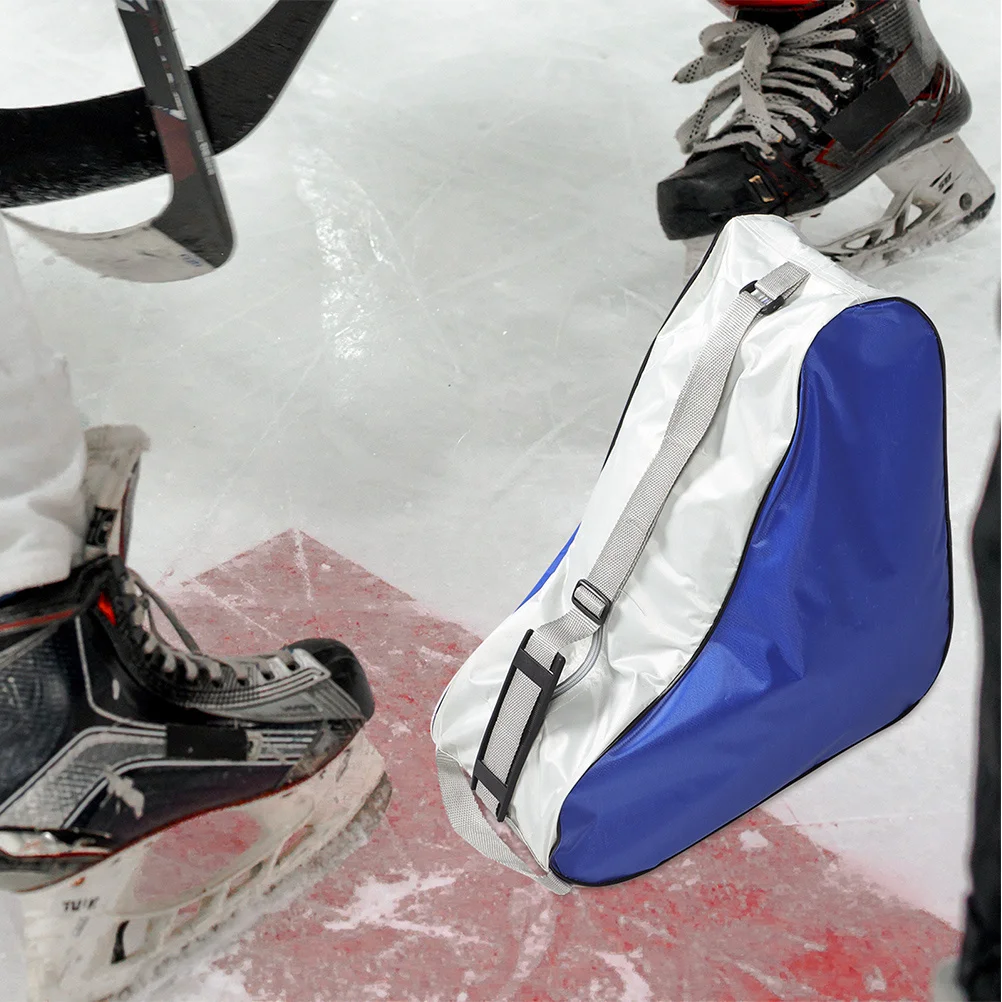 

2Pcs Roller Skates Bag Wear-Resist Portable Handbag Style Organizer for Roller Skating Shoes Outdoor Figure Skating Gear