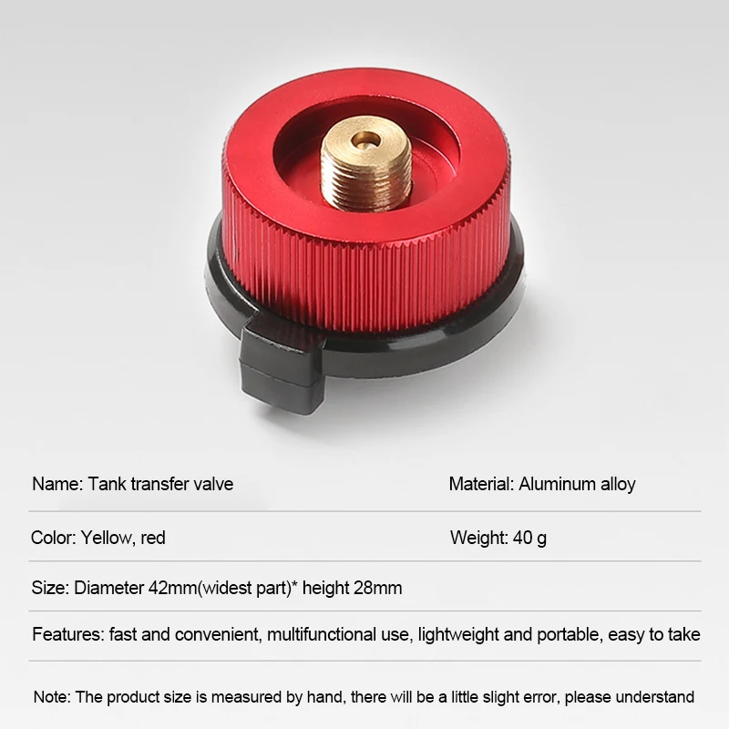 Camping Gas Stove Converter Gas Burner Furnace Connector Canister Adapter Outdoor Picnic Stove Accessorie Propane Refill Adapter