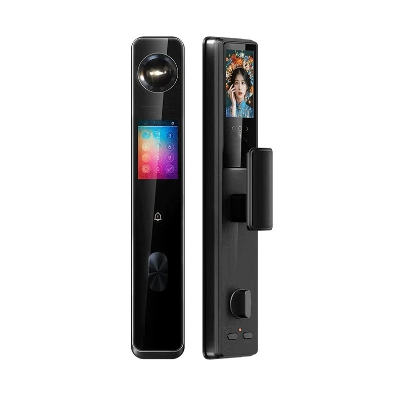 

Cat's eye smart door lock double screen home password non-fingerprint lock