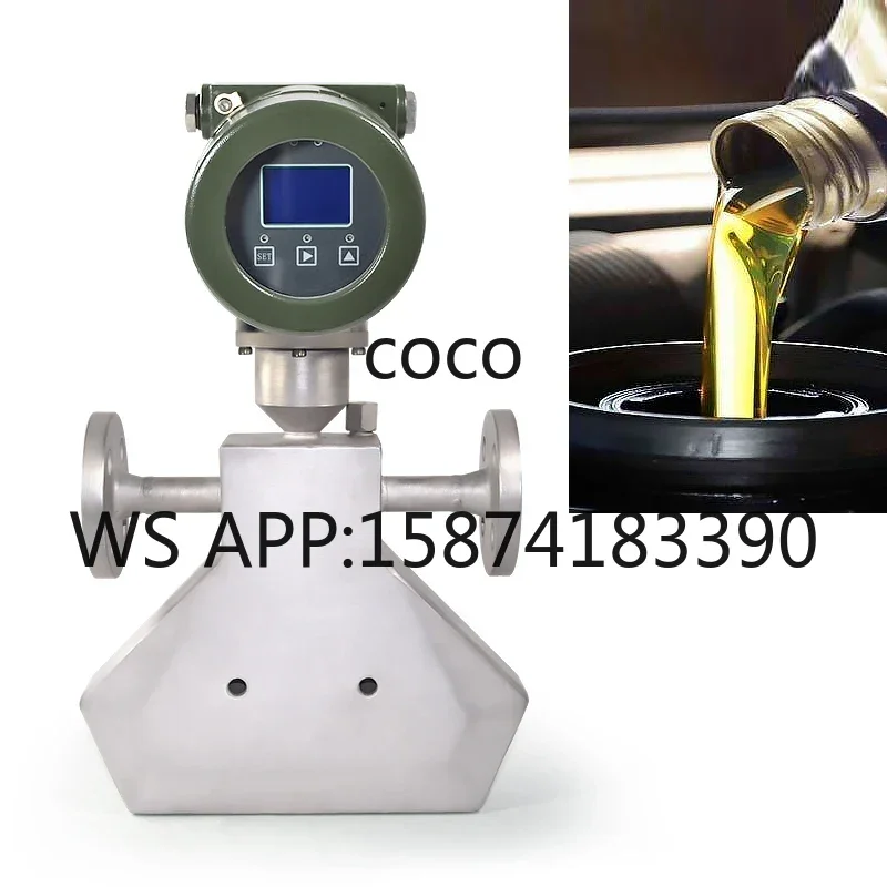 Thermal Resistant Coriolis Mass Flow Meter, High Sensitivity for Heavy/Viscous Crude Oil