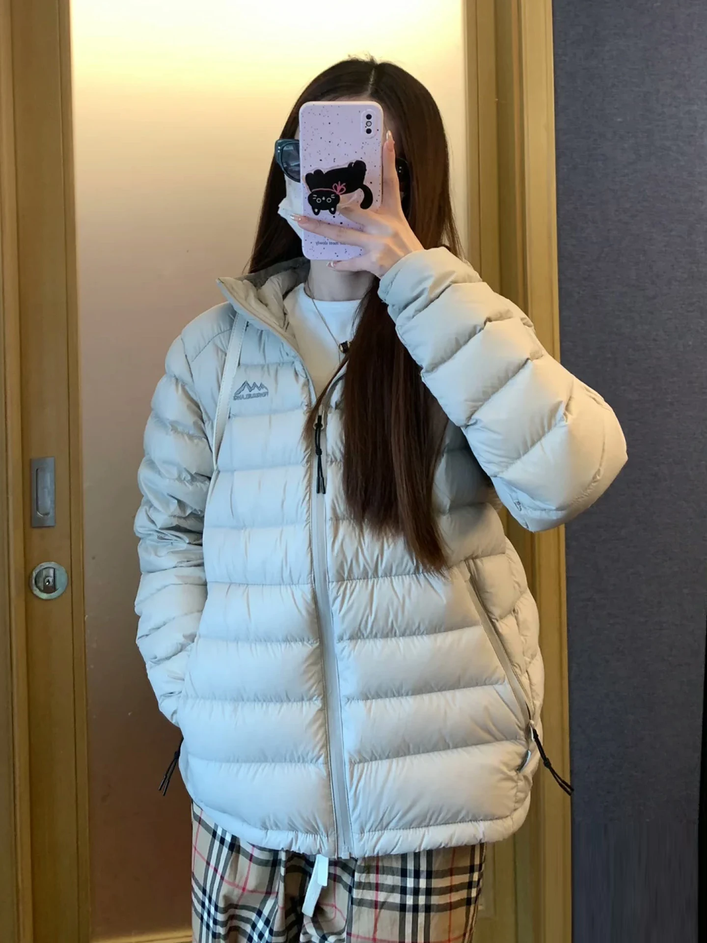 Léger femmes vers le bas Jaet hiver 2025 nouveau Sle polyvalent étudiant Faionable vêtements d'hiver vêtements d'extérieur coréen Sle Str...