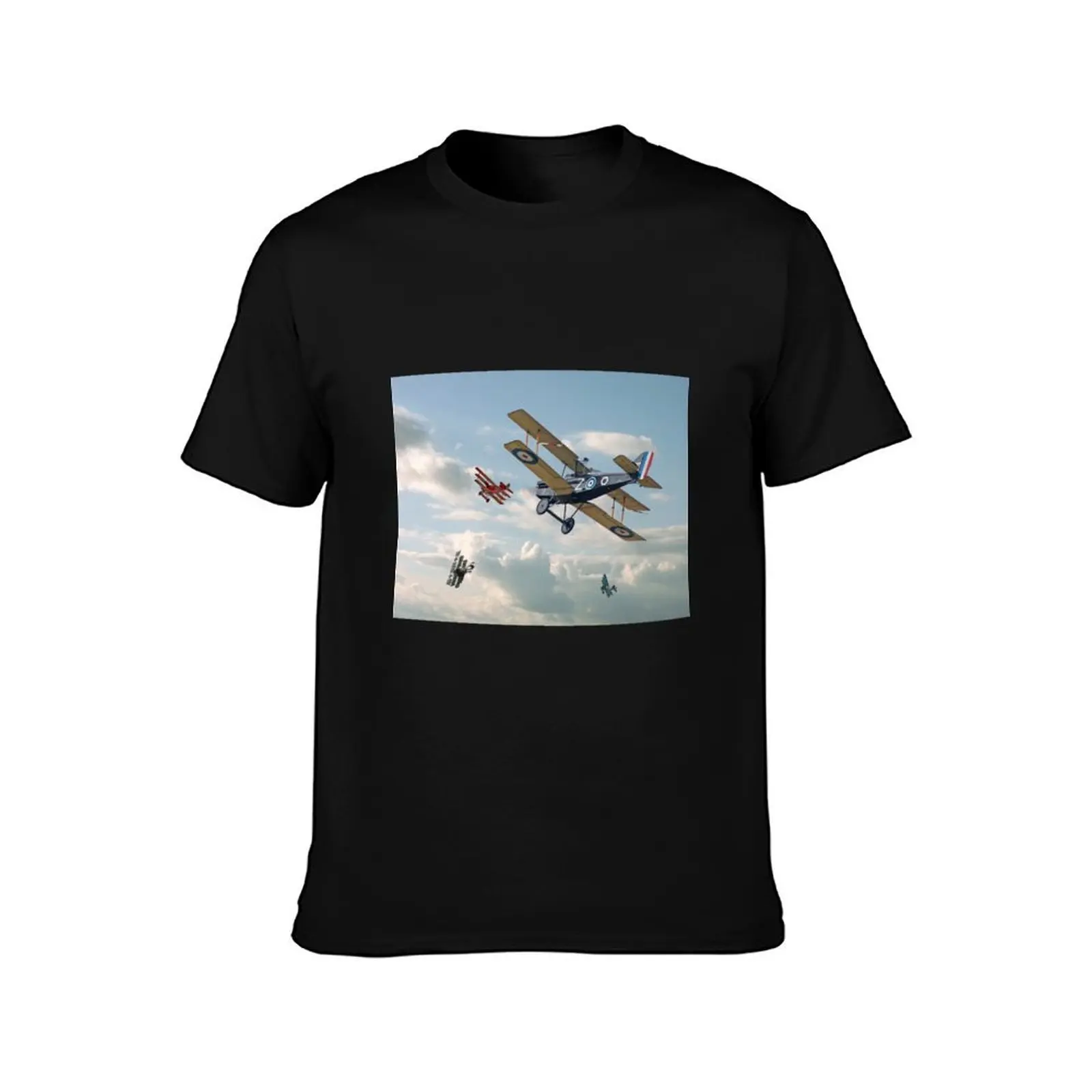 Tables Turned - SE5 and Triplane T-Shirt All Weather Casual Short Sleeve T-Shirt
