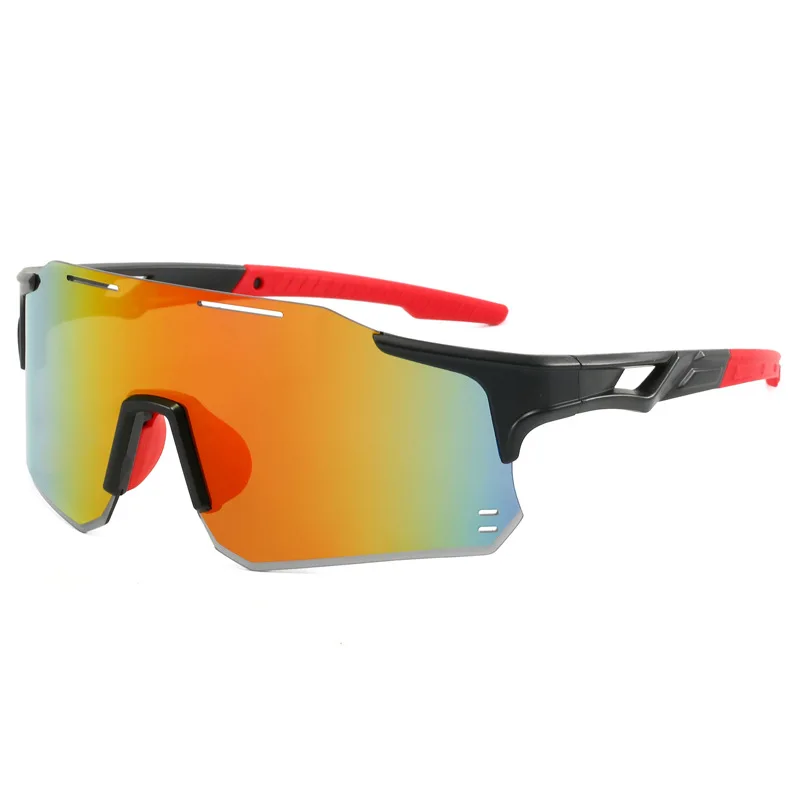 

Stylish Sports Protective Sunglasses with Irregular Large Frame Design Suitable for Hiking Mountaineering, and Cycling