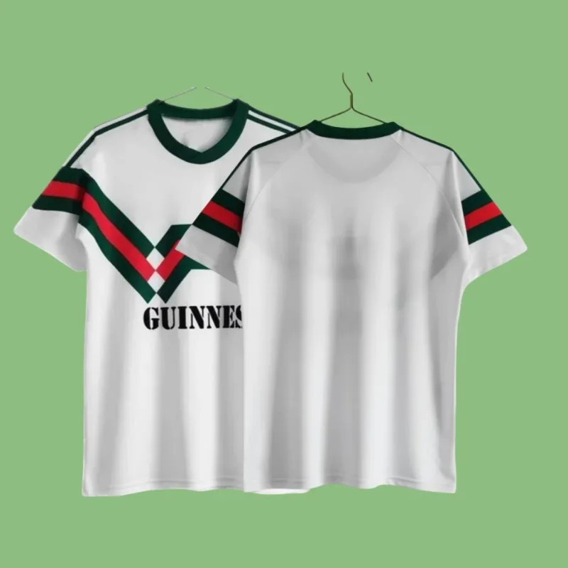 

MOTO-Retro football short-sleeved breathable and quick-drying 3D printed T-shirts for both men and women