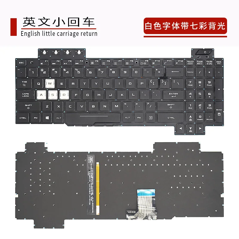 For ASUS Flying Fortress 5/6/7 FX95G FX95D FX705 FX504 FX505G keyboard FX80