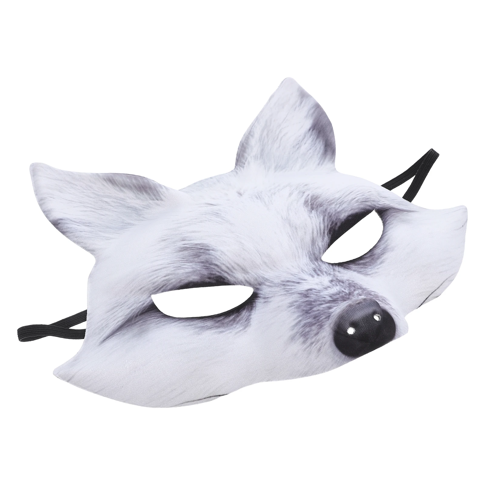 

Fox Mask Cosplay Costume Half Face Animal Halloween DIY Adult Masks for Kids Child Adults Masquerade