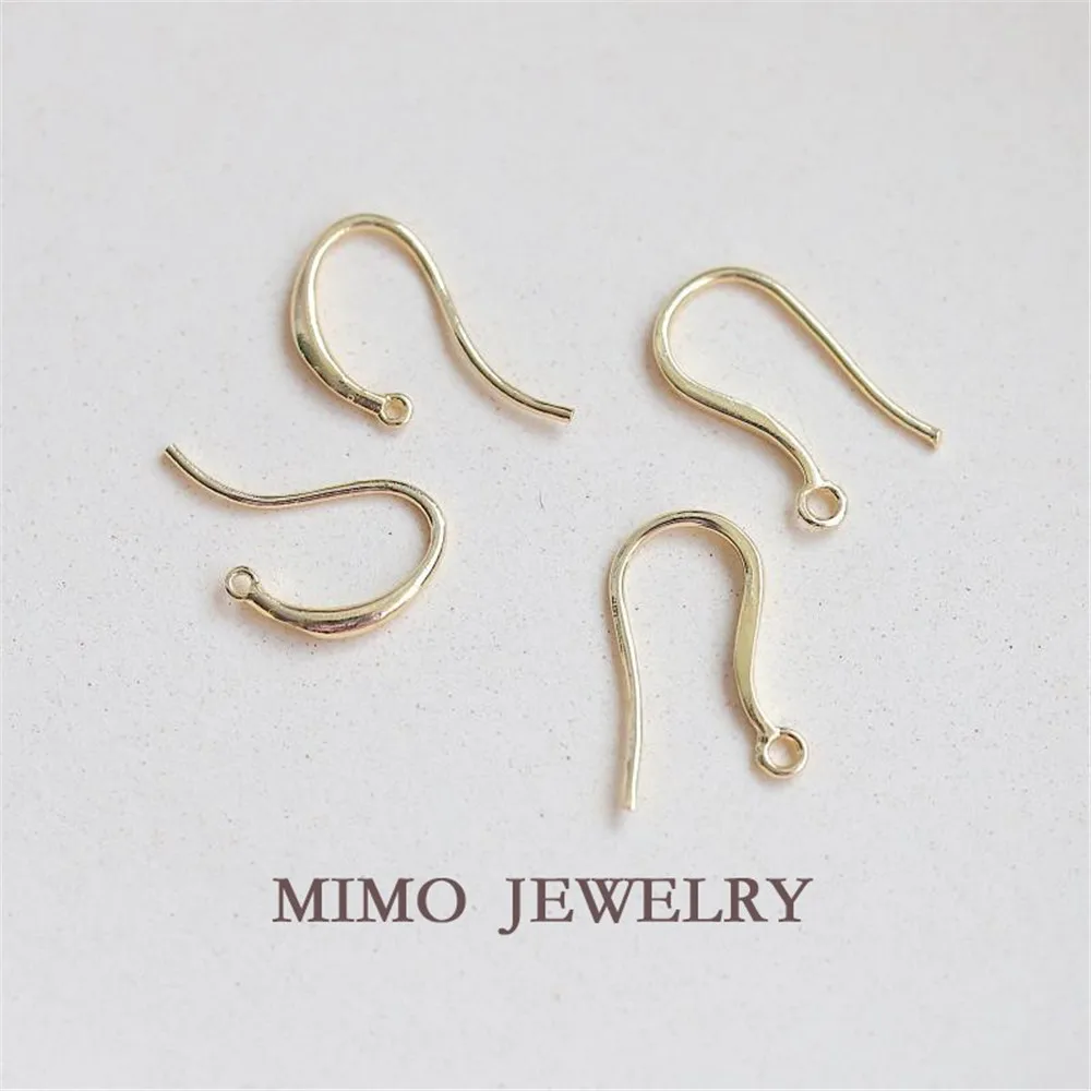 

14K Gold Plated Earwire Earrings Hooks For DIY Making Earrings Jewelry Accessories Wholesale M-777