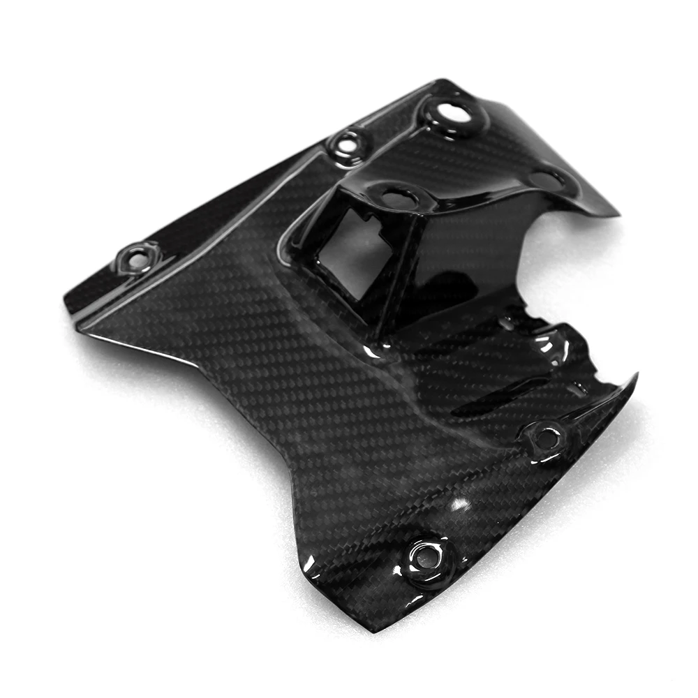 For Ducati Panigale  V4, V4S, V4R 2018+ Motorcycle Modification Carbon Fiber Gloss 100% Twill Weave Front Cover  Protector