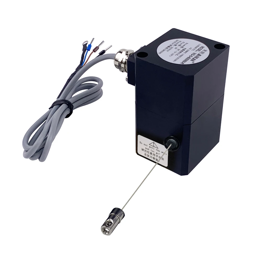 MIRAN WS-S-1000mm-R Wire Rope Sensor Angle of Incline 40-50 Degrees High Precision Wire Sensor Potentiometer