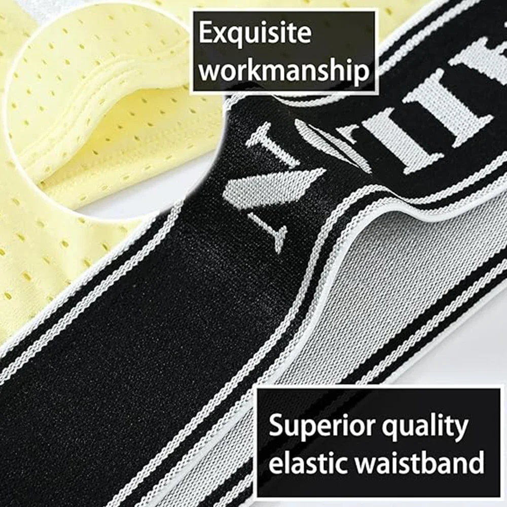 Jinshi Mens Bulge Enhancing Boxer Tagless Smooth Trunks Underpant Sexy Comfort Fit Underwear For Men