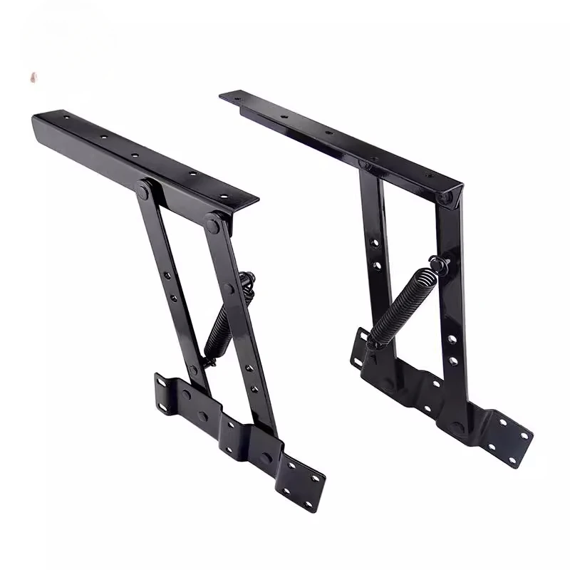 

Foldable lifting coffee table bracket folding hardware hinge furniture damping buffer accessories