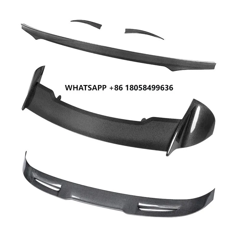 

Car Modified Parts Tail Wing Suitable for Levante 17-22 Modified Dry Carbon Fiber Sports Rear Wing Large Rear Wing