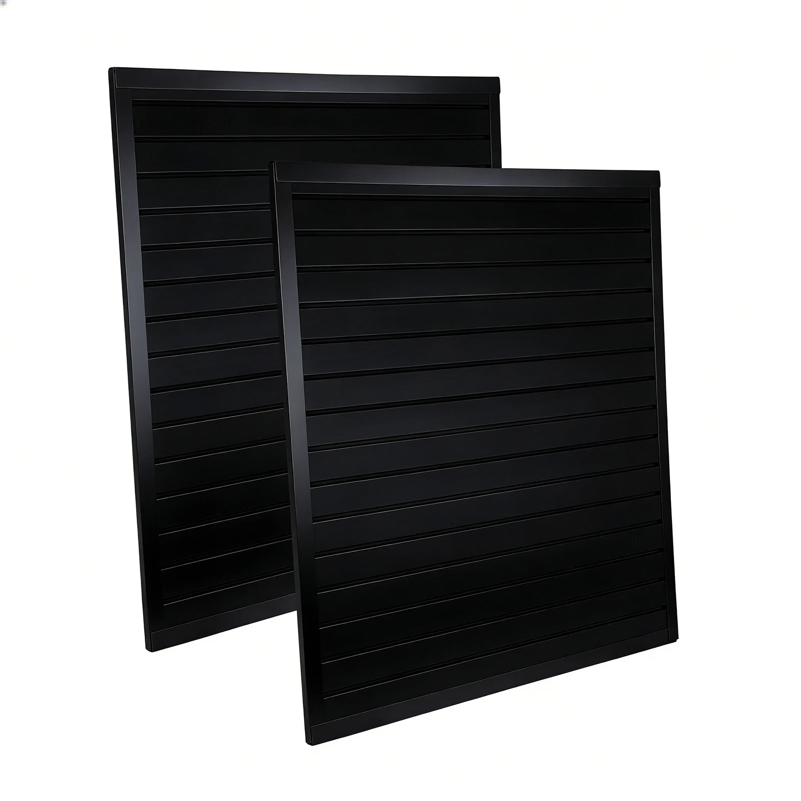 

Комплект из 2-х панелей Slatwall 4 x 8 футов, ПВХ, для гаража, с высокой нагрузочной способностью, для дома, гаража, магазина, демонстрации и организации хранения