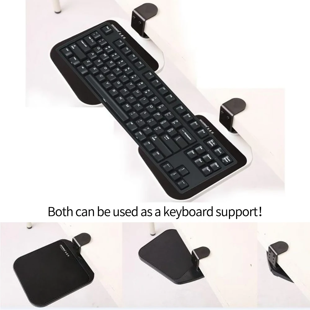 Adjustable Desktop Watch Tray Keyboard Stand Expansion Board to Extend the Desktop Laptop Desk Mouse Tray Hot Sales
