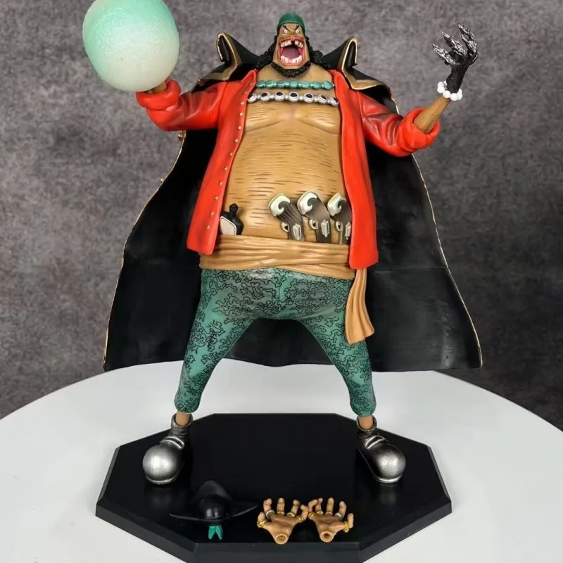 

Цельная фигурка Marshall D Teach со сменными руками - Черная борода, модель капитана пирата, статуя, коллекционный подарок