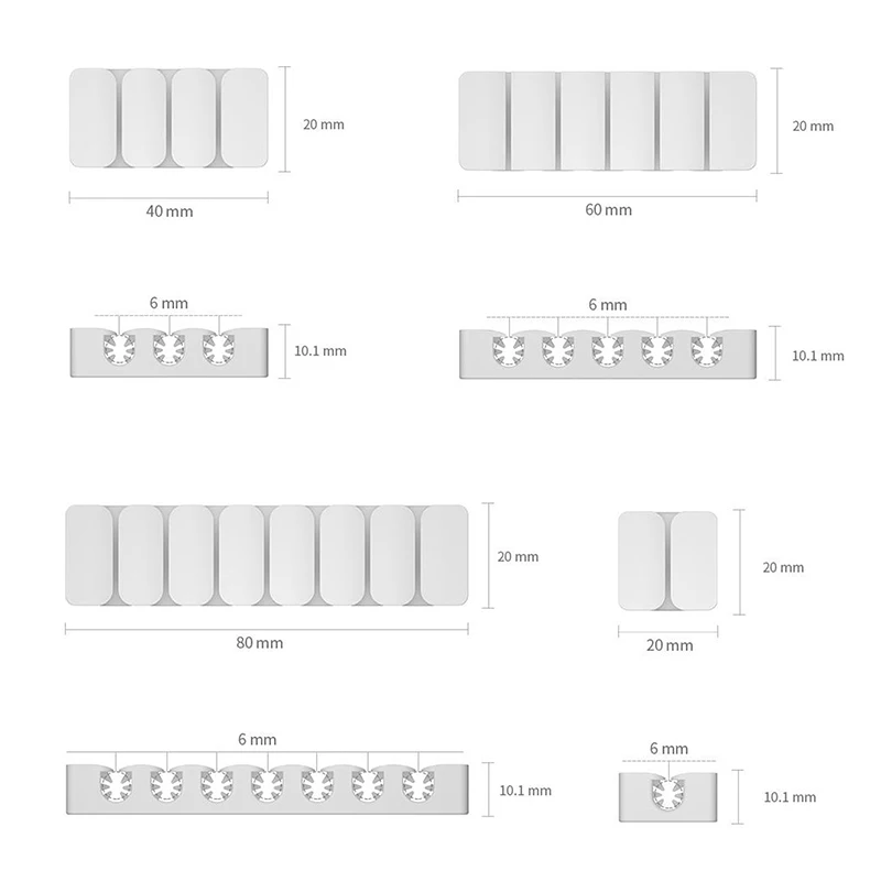 Datakabel Opbergkabel Oplaadkabel Datakabel Bescherming Organizer Houder Vaste Kabel Clip Siliconen Kabel Organizer