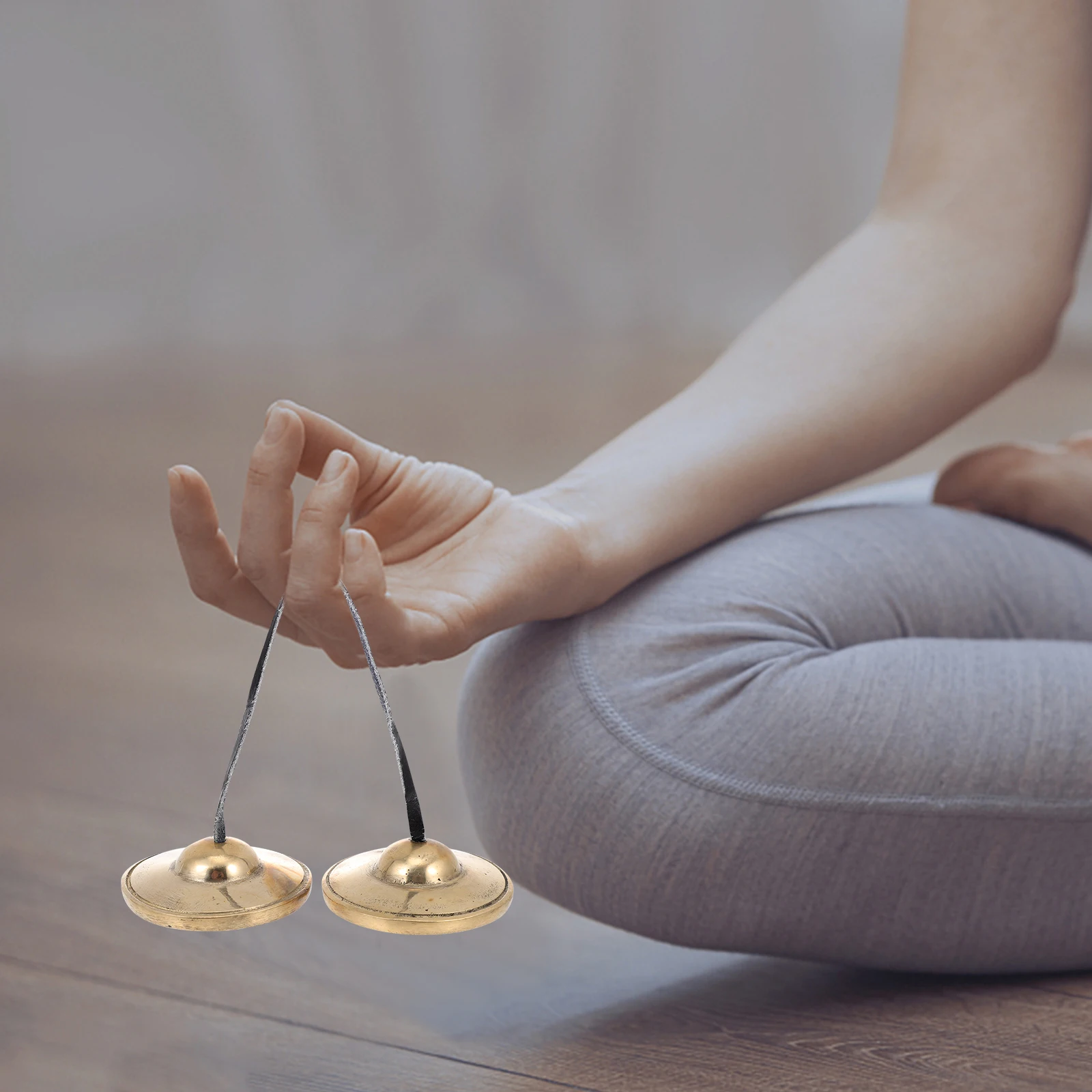 

Ring The Bell Cymbals Chime Religious Percussion Instrument Meditation Pure Copper Yoga Brass