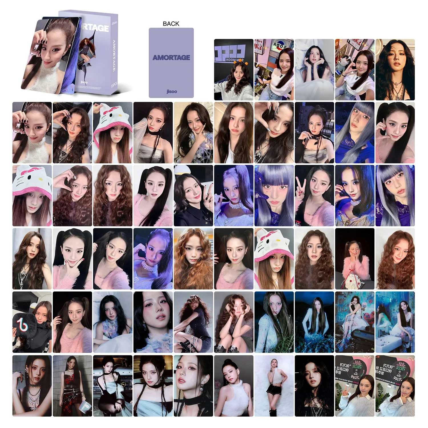 Collectible Lomo Photocard Gift Set Postcards HD Mini Photo Picture Cards Portable Art Cards Fans Collection Decor view 2