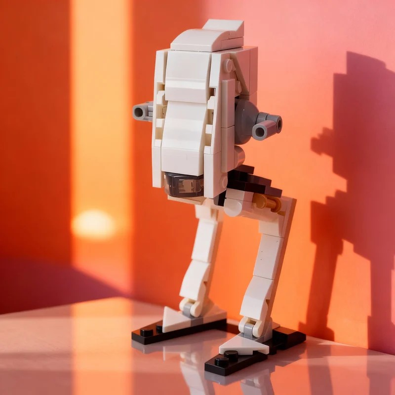 

103pcs MOC Creator 3 1 ST ATST Alternative Built Set Space Model Building Blocks Christmas Gifts Architecture Toys Education