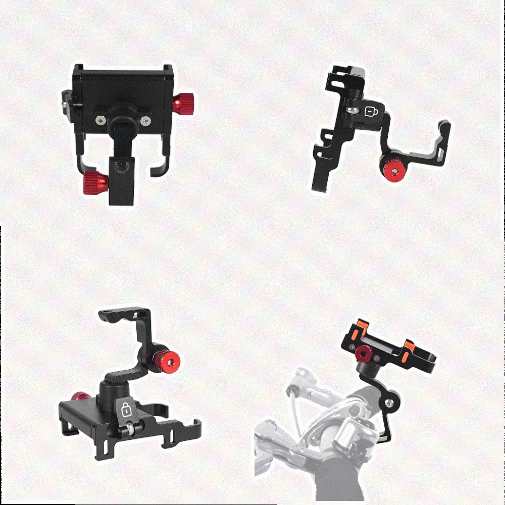 /Adjustable /Phone /Holder Bike For Stem Mount 54-94mm 360 Rotation For For Dahon Folding Bicycle Aluminum Alloy Anti-Slip