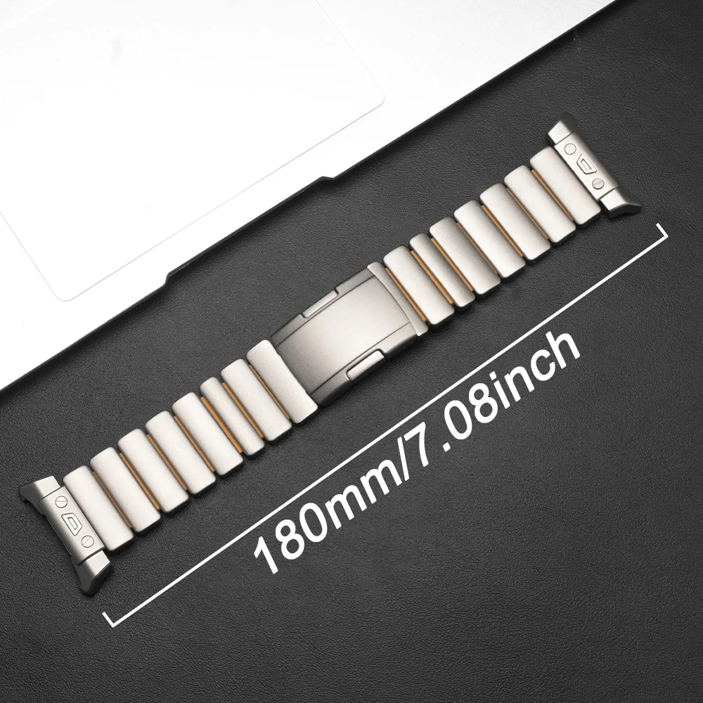 Cinturino in titanio per Samsung Galaxy Watch Ultra 2025 2024 cinturino in metallo di lusso per SAMSUNG GALAXY ULTRA 47mm 2024 2025 cinturino