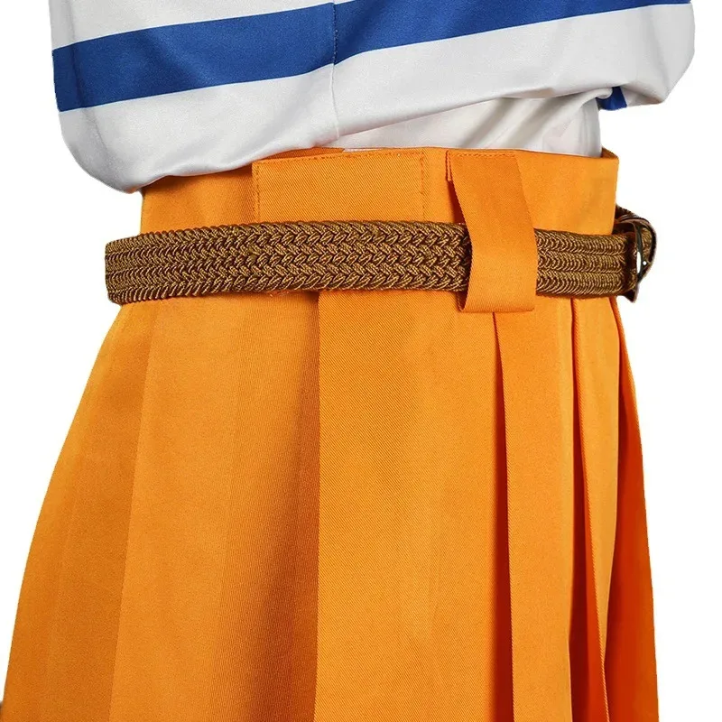 Tv New Movie Monkey D Luffy Cosplay Nami Roronoa Zoro Cosplay Costume Suits Pirates Regiment Uniform Short Skirt Halloween