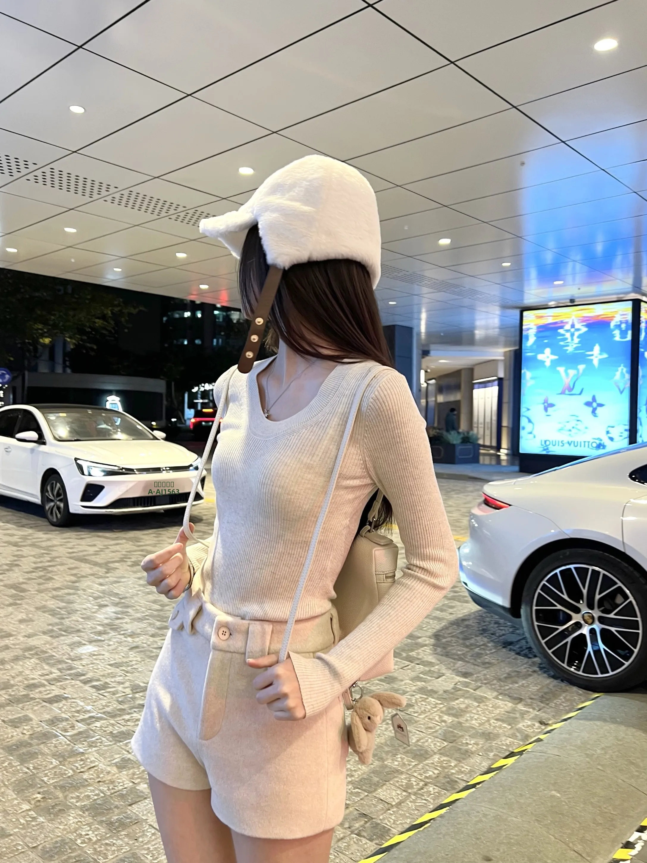 

Женский модный осенний трикотажный свитер-футболка Nemowu Poseidon Color U-Ne Base с длинным рукавом, облегающий, универсальный