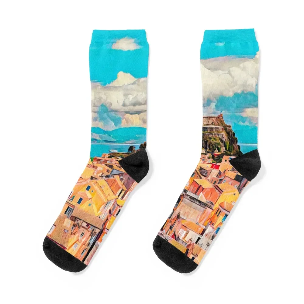 

Corfu Socks moving stockings tennis Socks For Women Men's