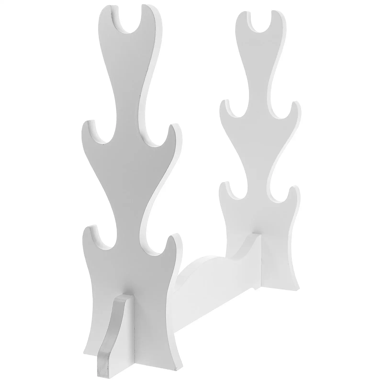 

Musical Instrument Display Stand Wood Sword Household Rack Racks Horizontal Holder Mount