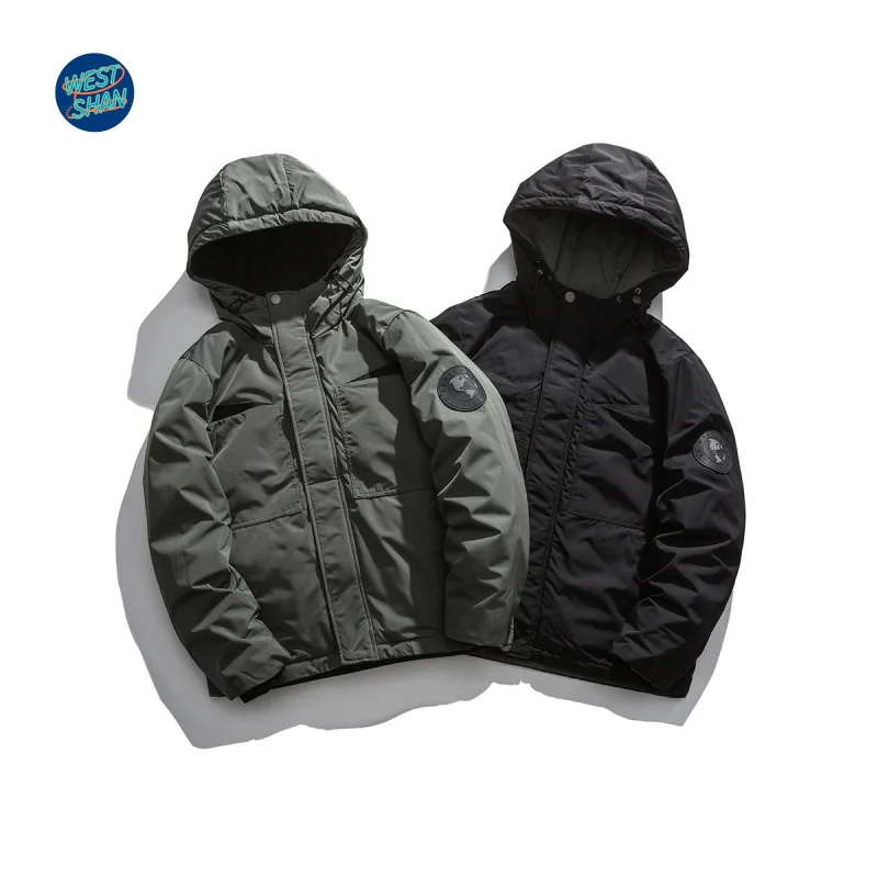 

WESTSHAN Премиум-качество, размер ЕС, США, роскошная активная уличная одежда, 90, зимняя теплая куртка с подкладкой на утином пуху