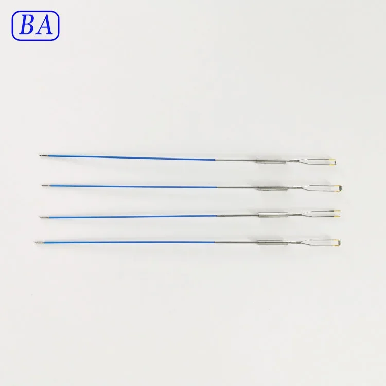 Medical resectoscopy set loop electrode cutting loops