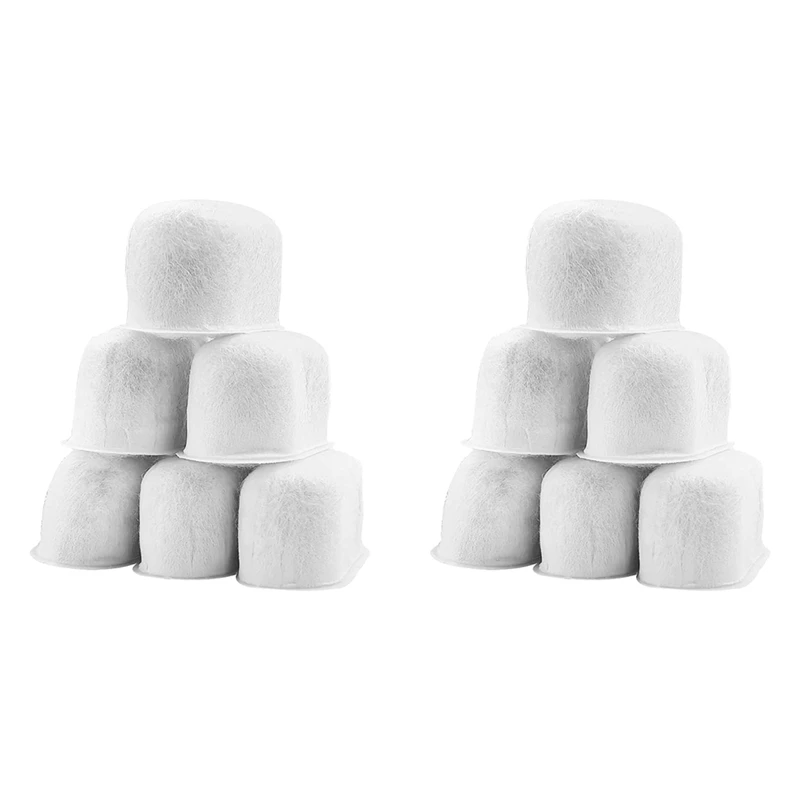 Filtros de carvão de pacote A01V-12 compatíveis para máquinas Breville BWF100, substituições de filtro de água para máquina de café expresso Breville