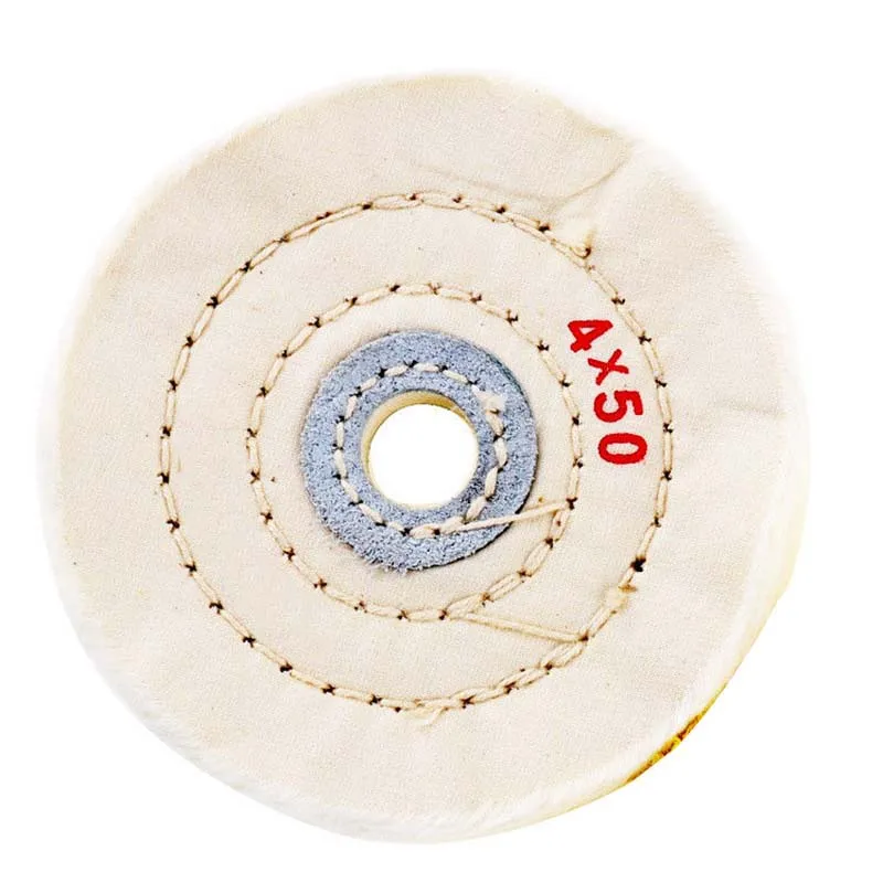White Polishing Wheels Polishing Set Soft Yellow 15mm Buffing Flannelette For metal For Bench Grinder Practical