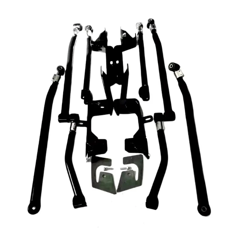 Kit de elevação de suspensão de braço de controle longo e suporte 4-6 polegadas compatível com acessórios de motocicleta Wrangler JL e JK