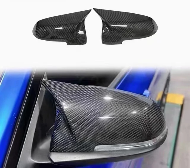 

2021 M4 Look Carbon Fiber Replacement Door Mirror Cap Covers for BMW 3 4 5 7 8 Series G20 G22 G23 G26 G30 G11 G12 G14 G15 G16