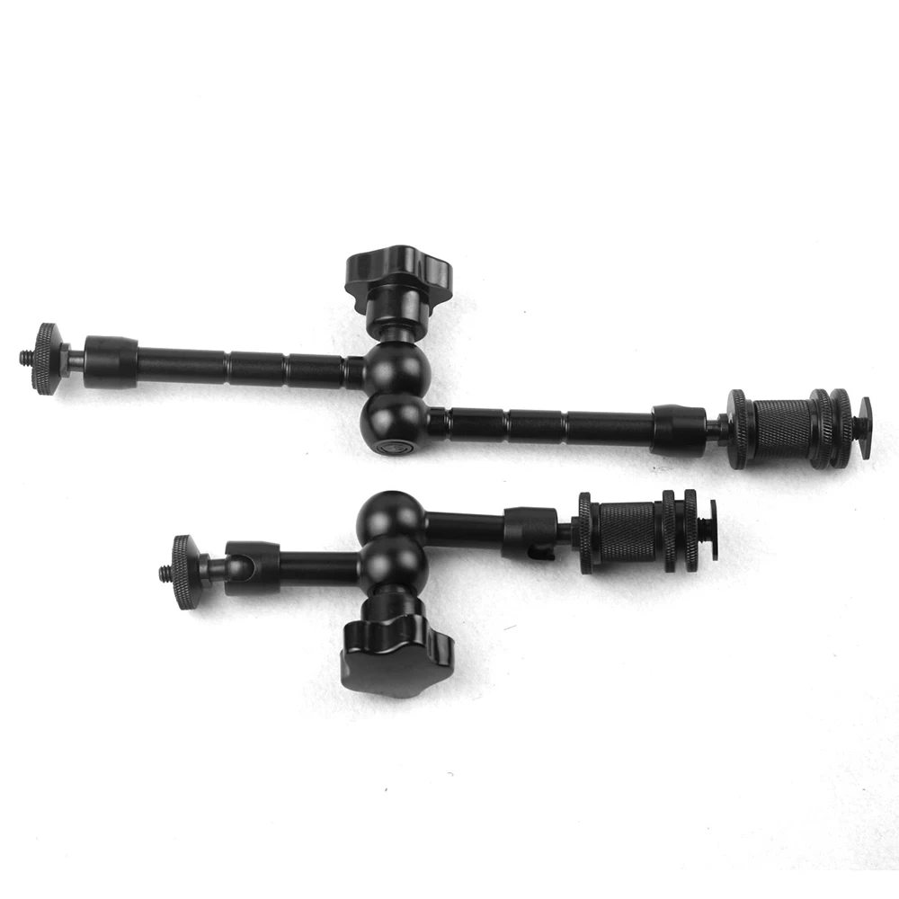 5ชิ้น/ล็อต11 "7นิ้วปรับแรงเสียดทาน Articulating Magic Arm สำหรับ LCD Monitor LED Light กล้อง Canon nikon Sony DSLR