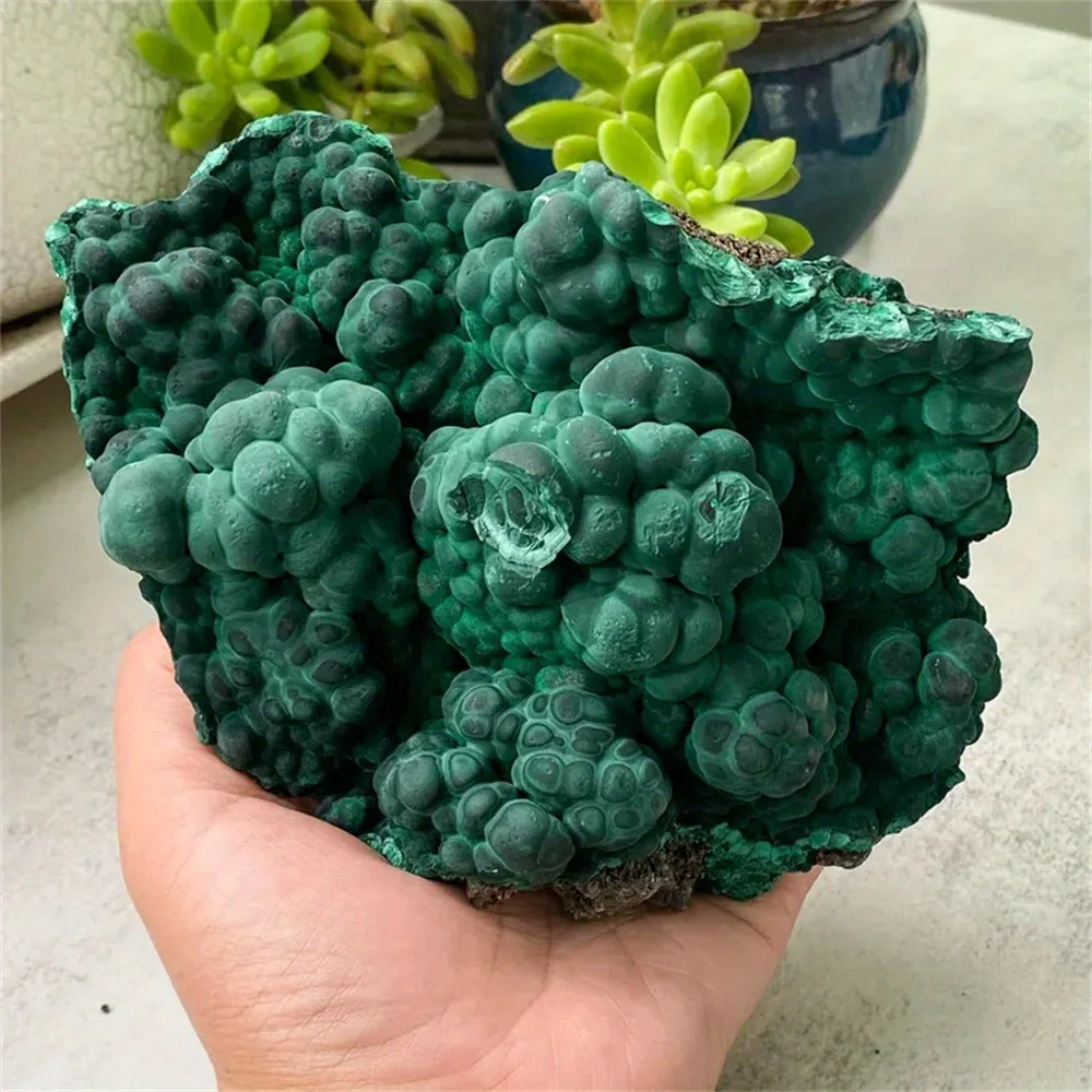 

1 красивый образцы малахита - темно-зеленый с черными линиями, идеально подходит для украшений дома/офиса/вечеринки, изготовления ювелирных изделий.