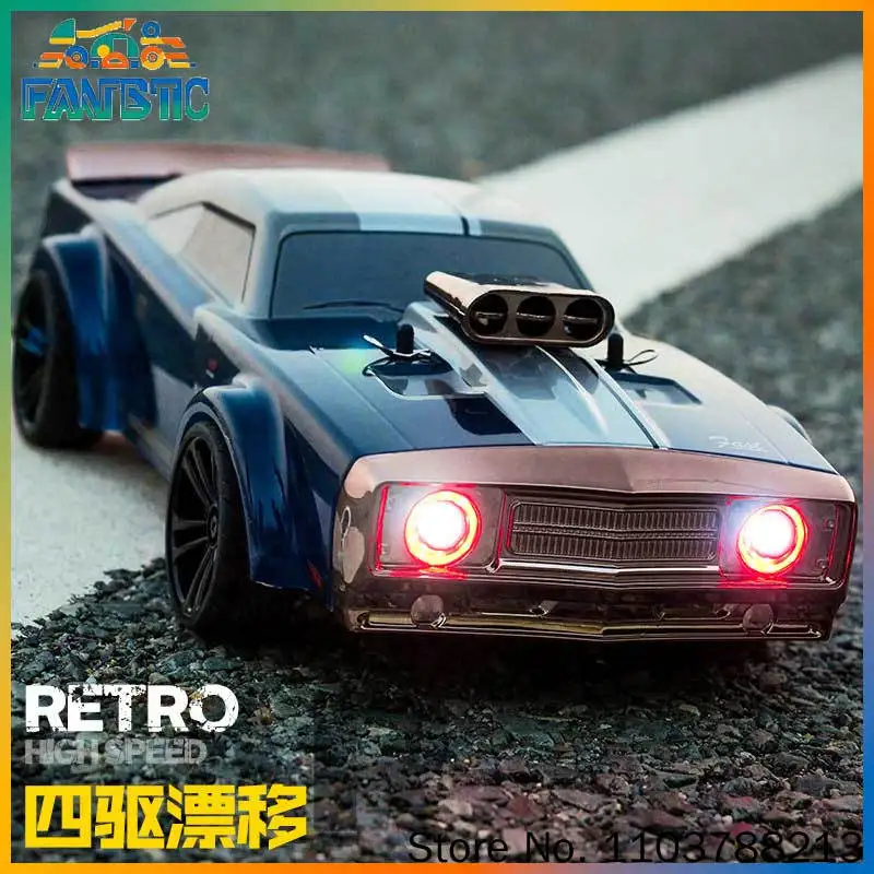 Rc Car 1 16 Scale High Speed Full Proportional Electric 4wd Professional Muscle Drift Car On Road Racing For Adult Hobbyist