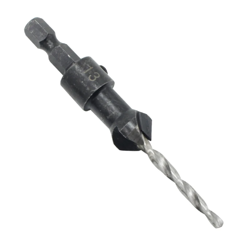 Shank Counter Sinker Drill Bit Set Tool Sets for Wood Countersink Bit Reaming Drill Hole Dropship